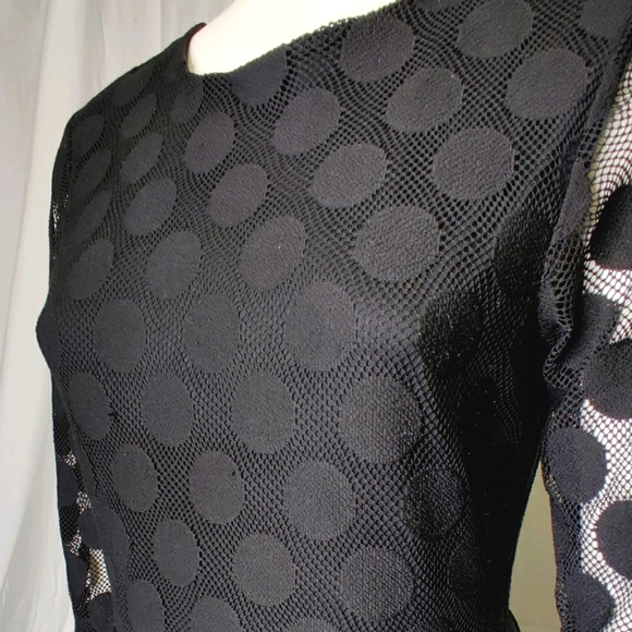 H&M polka dot overlay dress EUC - Picture 6 of 13